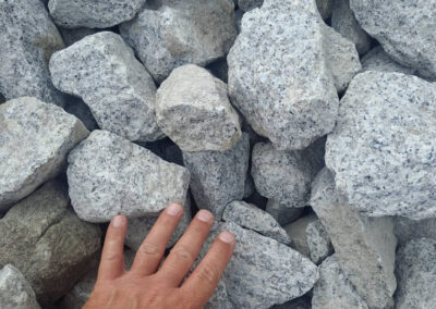 Granit gabionowy, kamień granitowy gabionowy 60-120 mm